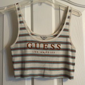 Guess Los Angeles tank/ crop top